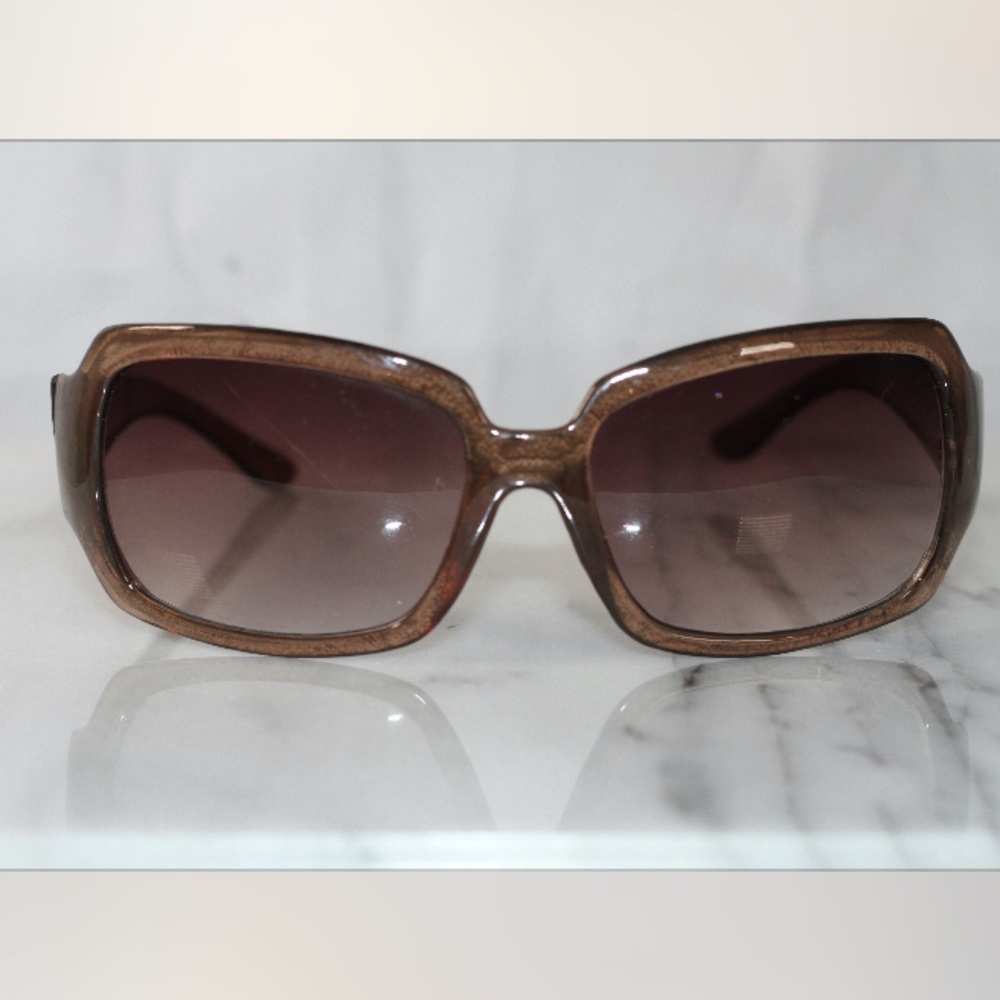 Brown Snakeskin Sunglasses